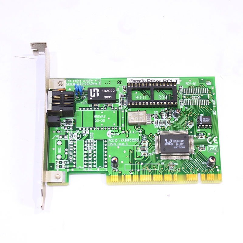 【JUNK】 corega PCI接続 LANカード [Ether PCI-T]
