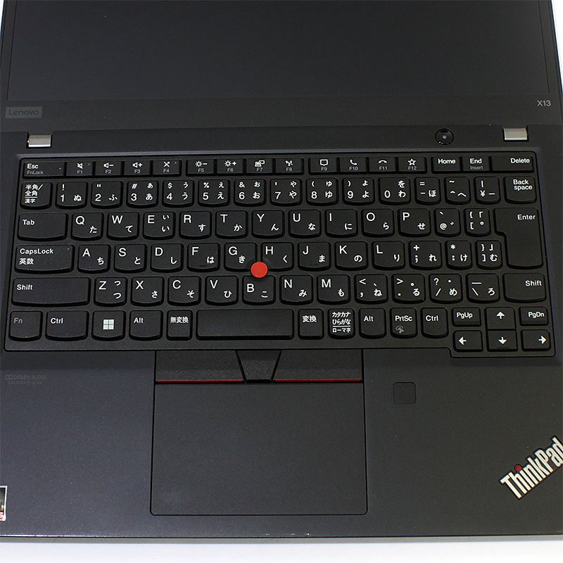 ノートパソコン Lenovo 13.3型 フルHD ThinkPad X13 Gen1 20UG001MJP AMD Ryzen 5 PRO 4650U メモリ16GB SSD256GB 無線LAN Webカメラ 顔認証 Windows11 Pro 良品中古 モバイル PC 2020年モデル-thumbmail-3