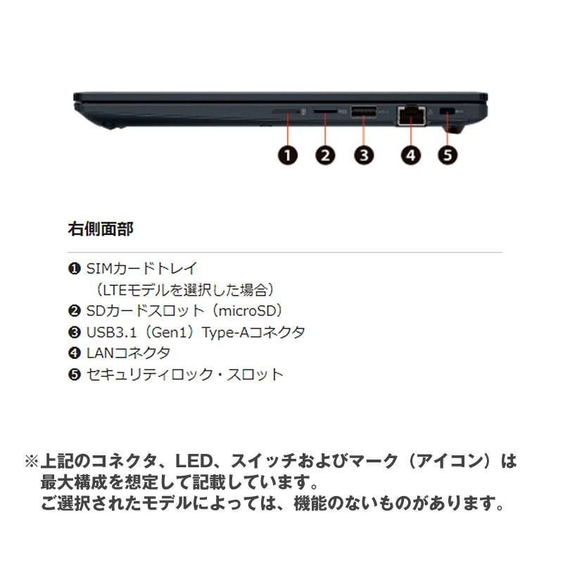 ノートパソコン 13.3型 フルHD dynabook G83/KY A6GNKYFGD61A Core i5-1240P メモリ32GB SSD256GB 無線LAN 顔認証カメラ Windows11 Pro 超軽量 1kg未満 リファビッシュ PC 2024年モデル-thumbmail-3