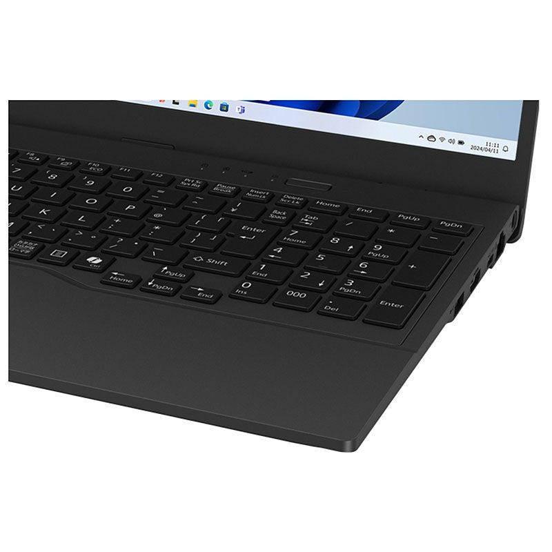 ノートパソコン 富士通 15.6型 フルHD LIFEBOOK WE1-K3 FMVWK3E155 Core i5-1335U メモリ16GB SSD512GB 無線LAN テンキー Webカメラ Windows11 Home Office無し リファビッシュ 2025年モデル ブラック-thumbmail-3