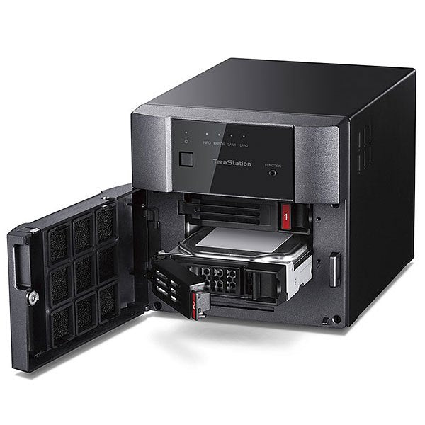 現金特価 BUFFALO TeraStation テラステーション 6TB 2ドライブ NAS TS3220DN0602 大容量ファイルサーバー-thumbmail-3
