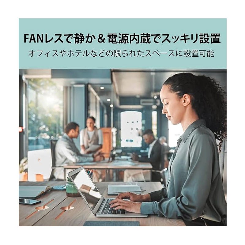 ギガビットスイッチ FXC CS1024 24ポートスイッチングハブ 10/100/1000M RJ45 x24 搭載 RoHS準拠 まとめ買い 2点セット-thumbmail-2