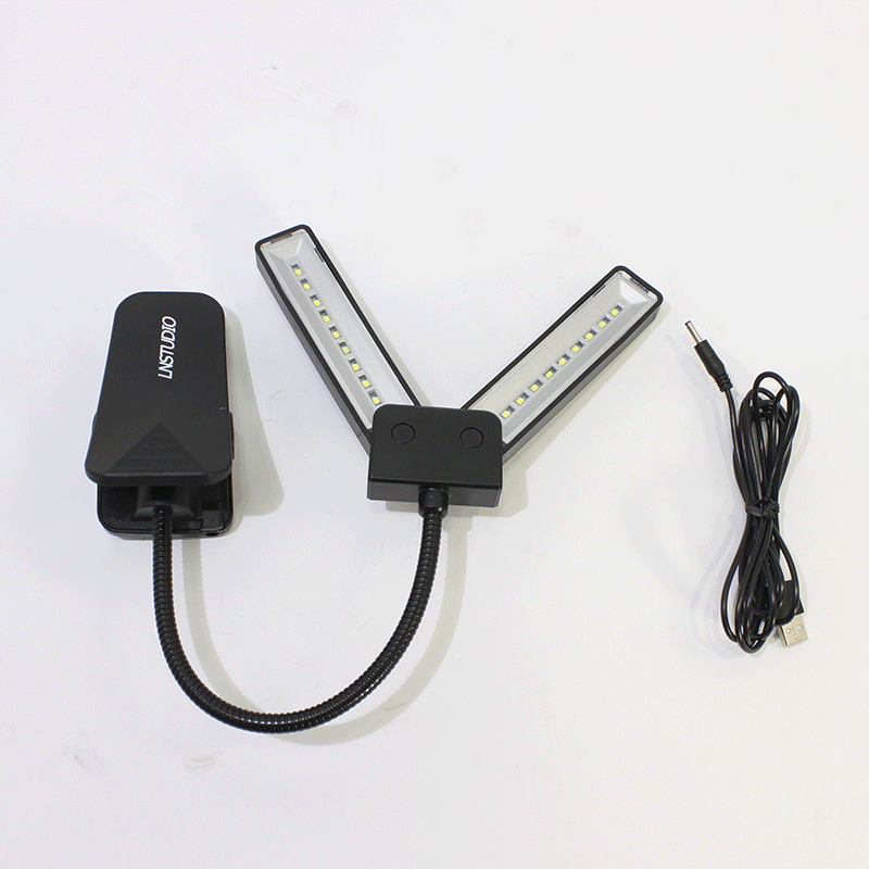 JUNK LNSTUDIO USB接続クリップ型LEDスタンドライト