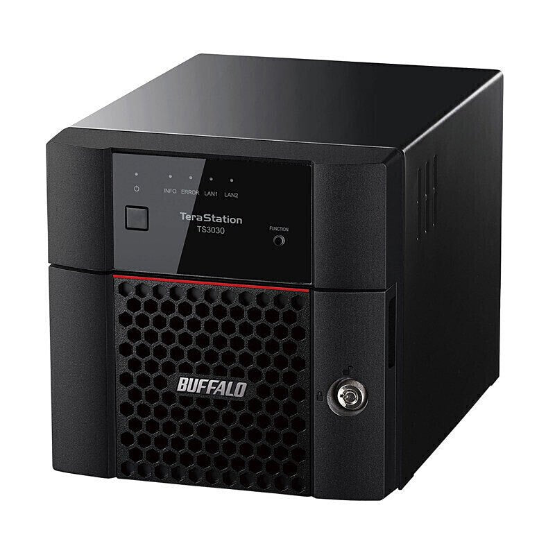BUFFALO TeraStation テラステーション 2TB 2ドライブ (1TB×2) 法人向け NAS TS3230DN0202 JC-STAR適合 大容量ファイルサーバー-thumbmail-1