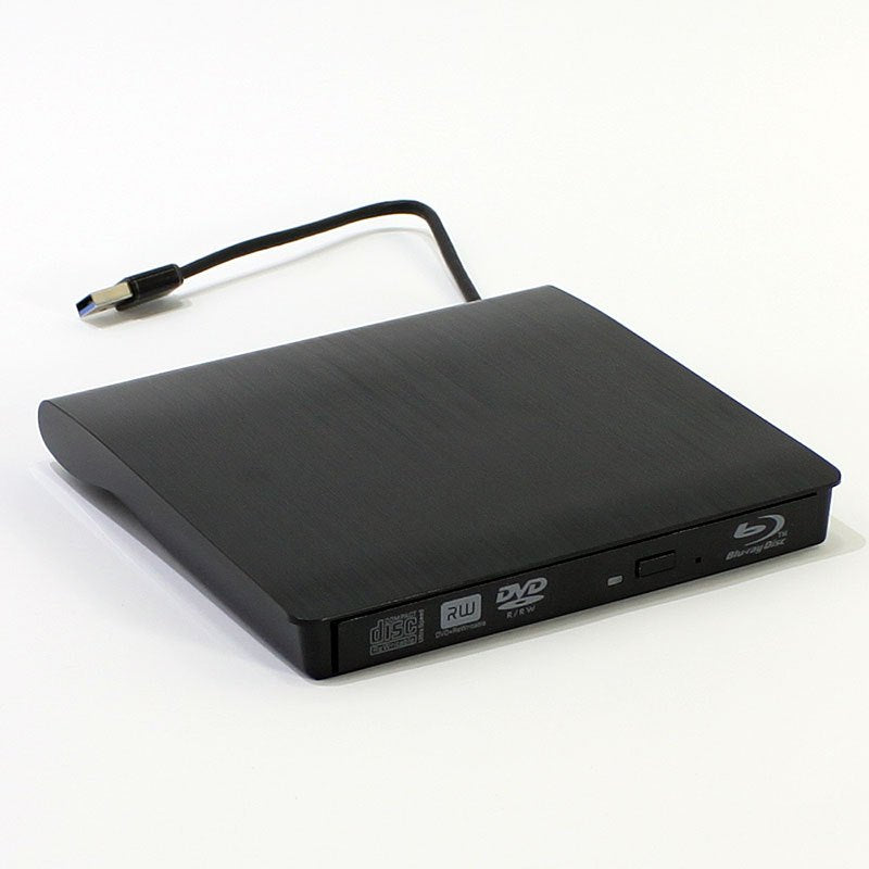 USB3.0接続 スリムBlu-Rayドライブ 12.7mm 黒