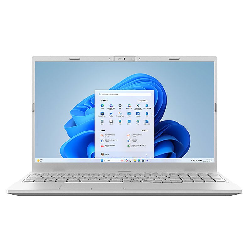 ノートパソコン 富士通 15.6型 フルHD LIFEBOOK WE1-K3 FMVWK3E15W Core i5-1335U メモリ16GB SSD512GB 無線LAN テンキー Webカメラ Windows11 Home Office無し リファビッシュ 2025年モデル ホワイト-thumbmail-4