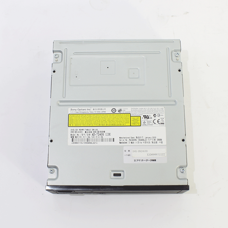 JUNK SONY 内蔵型DVDスーパーマルチドライブ5インチSATA接続 (AD-7240S)