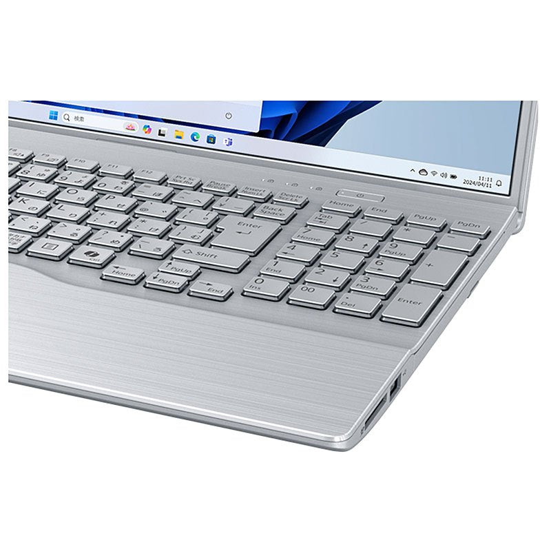 ノートパソコン 富士通 16型 WUXGA LIFEBOOK WA3/J3 FMVAH11004 Core i7-1255U メモリ16GB SSD512GB Blu-ray 無線LAN Webカメラ テンキー Windows11 Home リファビッシュ PC ファインシルバー 2024年モデル-thumbmail-3
