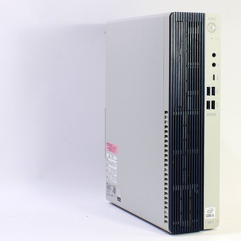 デスクトップ PC NEC Mate MKM31B-7 PC-MKM31BZG7 Core i5-10500 メモリ16GB SSD256GB DVD ROM Windows11 Pro 良品中古 パソコン 2020年モデル-thumbmail-7