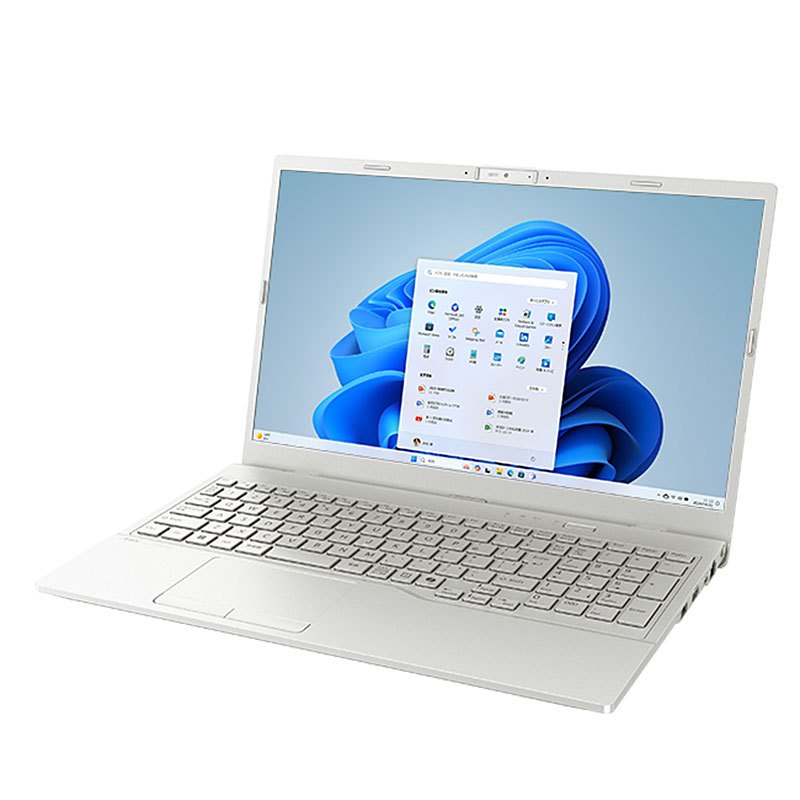 ノートパソコン 富士通 15.6型 フルHD LIFEBOOK WE1-K3 FMVWK3E15W Core i5-1335U メモリ16GB SSD512GB 無線LAN テンキー Webカメラ Windows11 Home Office無し リファビッシュ 2025年モデル ホワイト-thumbmail-7