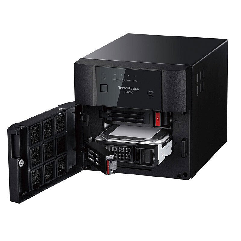 BUFFALO TeraStation テラステーション 4TB 2ドライブ (2TB×2) 法人向け NAS TS3230DN0402 JC-STAR適合 大容量ファイルサーバー-thumbmail-7