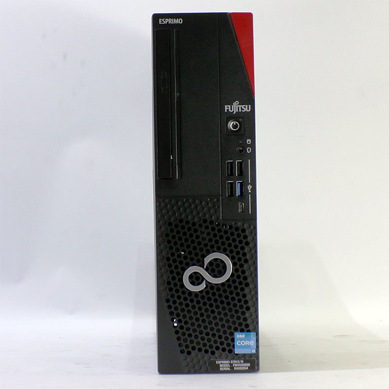 現金特価 デスクトップ PC 富士通 ESPRIMO D7012/N FMVD5800B Core i3-13100 メモリ8GB SSD256GB DVD ROM Windows11 Pro 未使用 アウトレット パソコン 2023年モデル-thumbmail-2