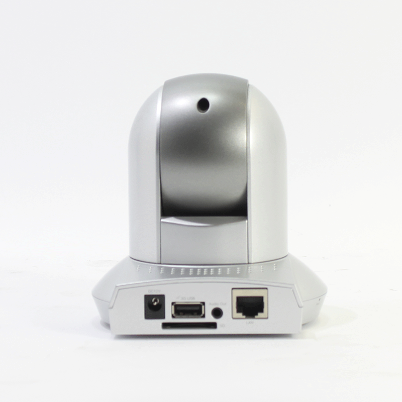 JUNK PLANEX 赤外線機能付ネットワークカメラ (CS-WMV043G-NV) ※ACアダプタ無し、底面ゴムマット欠損