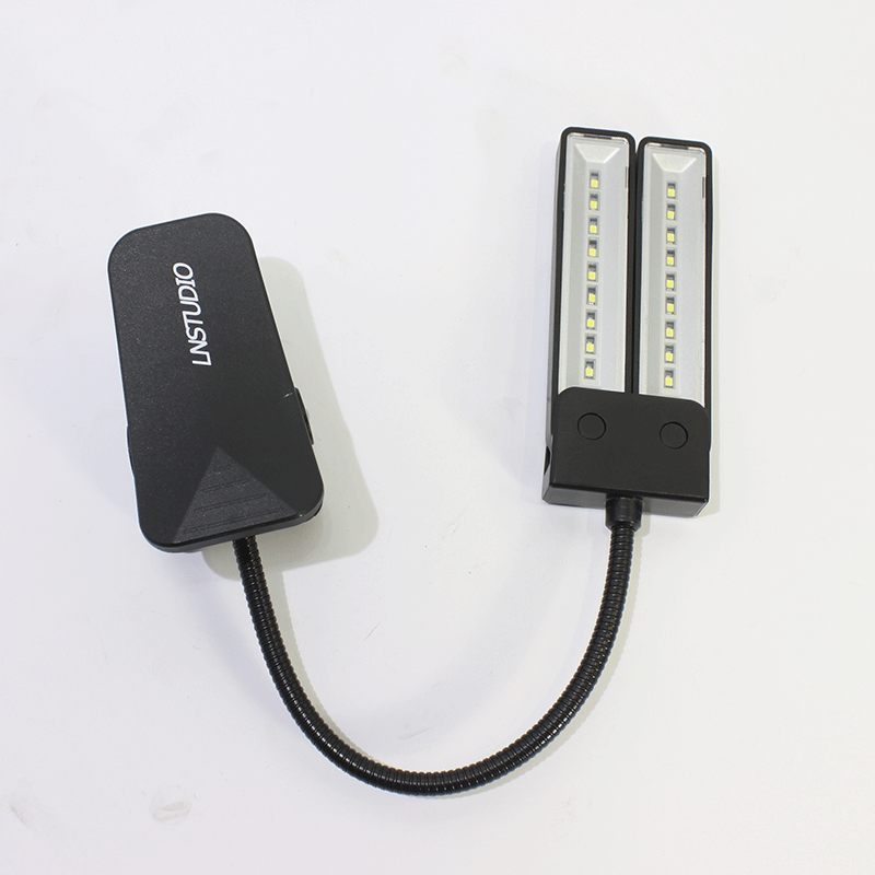 JUNK LNSTUDIO USB接続クリップ型LEDスタンドライト