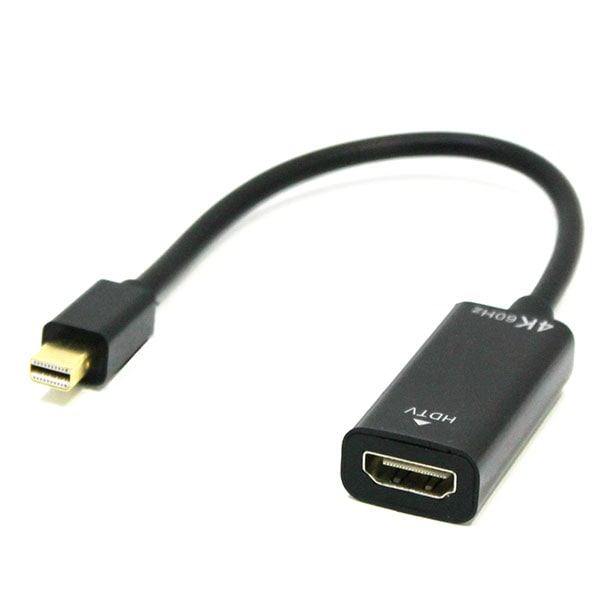 Mini DP to HDMI Adpter MiniDisplayPortオス → HDMI(1.4)メス 変換コネクタ