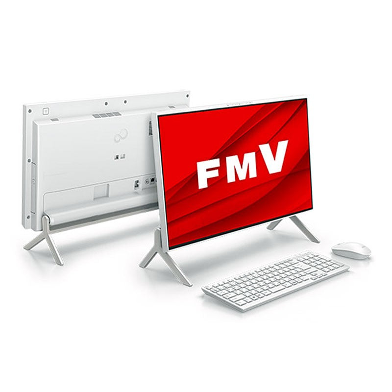 デスクトップ PC 富士通 23.8インチ フルHD 液晶一体型 ESPRIMO WF1/H3 FMVFH05001 Core i5-1240P メモリ8GB SSD512GB 無線LAN Webカメラ Windows11 Home リファビッシュ パソコン 2023年モデル-thumbmail-3