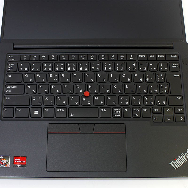 ノートパソコン Lenovo 14型 WUXGA ThinkPad E14 Gen5 21JR-CT01WW Ryzen5 7530U メモリ16GB SSD256GB 無線LAN Webカメラ 指紋認証 Windows11 Home 良品中古 PC 2023年モデル-thumbmail-3