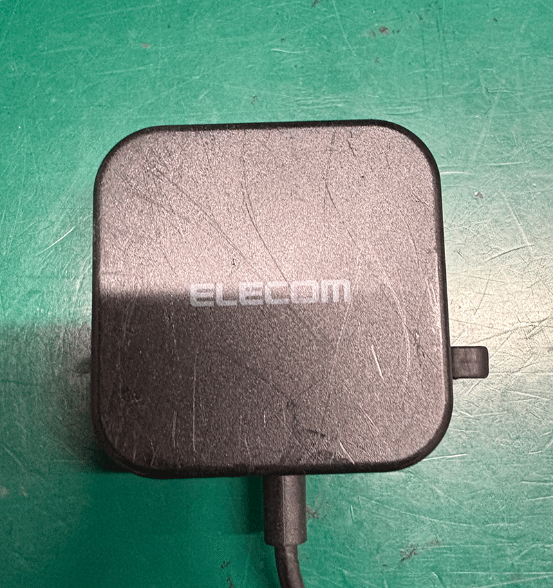 JUNK ELECOM ACアダプタ (CESA033-C) ※本体キズ多数有り
