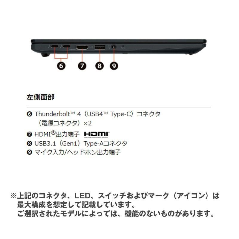 ノートパソコン 13.3型 フルHD dynabook G83/KY A6GNKYFGD61A Core i5-1240P メモリ32GB SSD256GB 無線LAN 顔認証カメラ Windows11 Pro 超軽量 1kg未満 リファビッシュ PC 2024年モデル-thumbmail-4