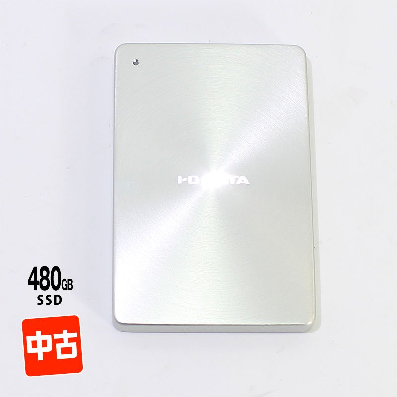 中古 PC周辺機器 外付け SSD 480GB I-O DATA アイオーデータ SDPX-USC480SB USB3.1 Gen2 Type-A 接続-thumbmail-1
