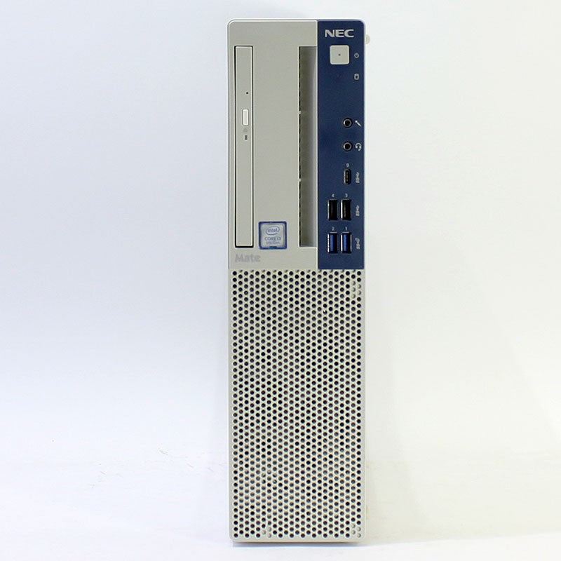 デスクトップ PC NEC Mate MKL36/B PC-MKL36BZG6 Core i3-9100 メモリ8GB SSD128GB DVD ROM Windows11 Pro 良品中古 パソコン 2019年モデル-thumbmail-2
