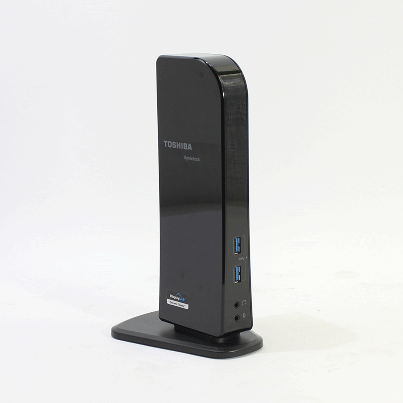 JUNK TOSHIBA USB3.0ドッキングステーション (dynadock U3.0 PAAPR015) ※ACアダプタ無し