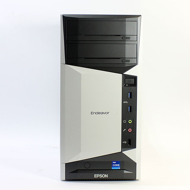 デスクトップ PC EPSON Endeavor MR8400 Core i5-12600K メモリ16GB SSD256GB DVD ROM Windows11 Home 高性能ミニタワー 良品中古 パソコン 2022年モデル-thumbmail-3