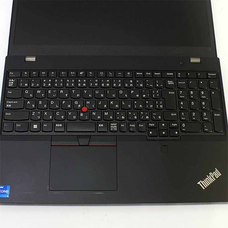 現金特価 ノートパソコン Lenovo 15.6型 フルHD ThinkPad L15 Gen2 20X4-SB7H00 Core i5-1135G7 メモリ32GB SSD256GB 無線LAN Webカメラ テンキー Windows11 Pro 良品中古 PC 2021年モデル-thumbmail-3