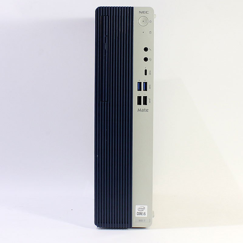 デスクトップ PC NEC Mate MKM31B-7 PC-MKM31BZG7 Core i5-10500 メモリ16GB SSD256GB DVD ROM Windows11 Pro 良品中古 パソコン 2020年モデル
