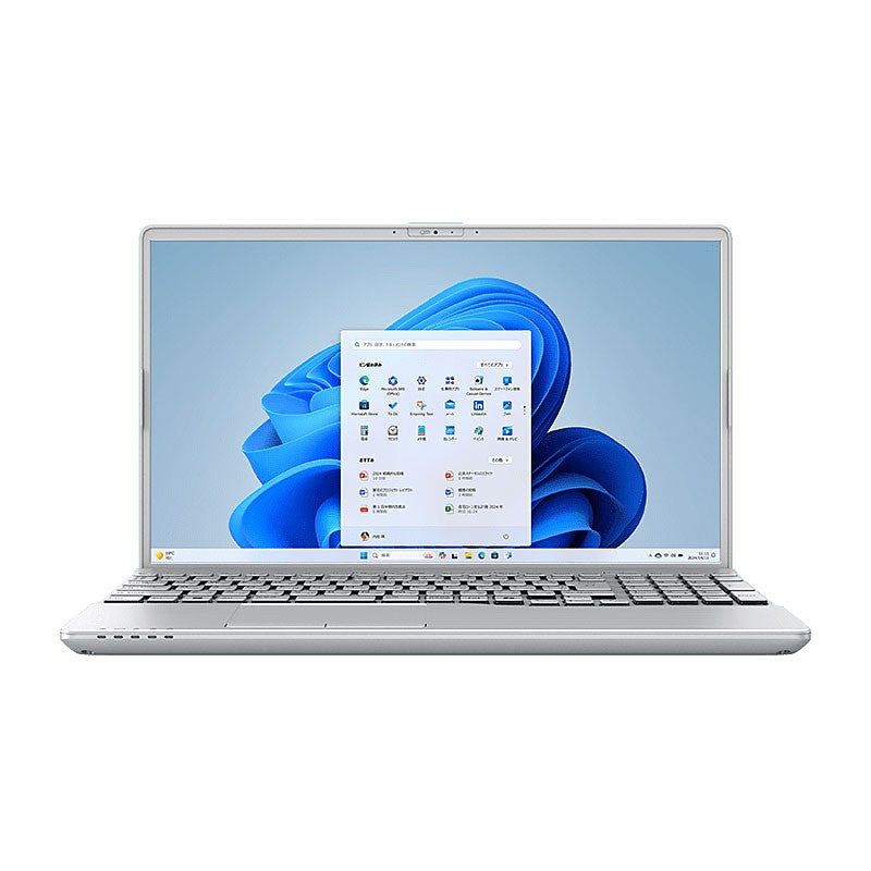 ノートパソコン 富士通 フルHD 15.6型 FMV Note A WA1-K3 FMVAH12002 Ryzen5-7430U メモリ16GB SSD512GB DVD マルチ 無線LAN Webカメラ テンキー Windows11 Home Office無し リファビッシュ PC ファインシルバー 2025年モデル-thumbmail-4