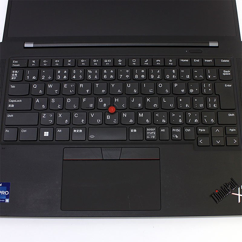 ノートパソコン Lenovo 14型 WUXGA Thinkpad X1 Carbon Gen11 21HN-S01B00 Core i5-1345U メモリ16GB SSD256GB 無線LAN Webカメラ 指紋センサー Windows11 Pro 良品中古 PC 2023年モデル-thumbmail-3