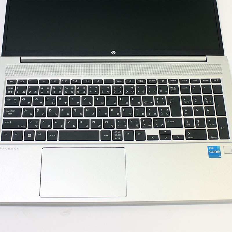 ノートパソコン HP 15.6型 ProBook 450 G8 55Q09AV Core i3-1115G4 メモリ8GB SSD256GB 無線LAN テンキー Webカメラ 指紋認証 Windows11 Pro 良品中古 PC 2021年-thumbmail-3