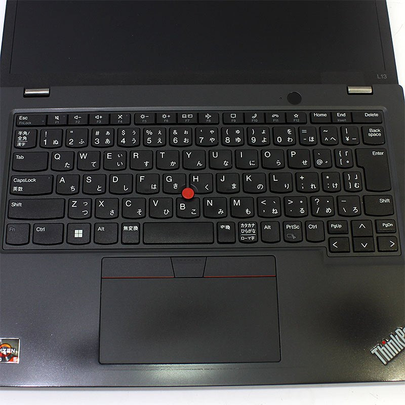 ノートパソコン Lenovo 13.3型 WUXGA ThinkPad L13 Gen4 AMD 21FQ-S0L000 Ryzen5 Pro 7530U メモリ16GB SSD256GB 無線LAN Webカメラ Windows11 Pro 良品中古 PC 2023年モデル-thumbmail-3