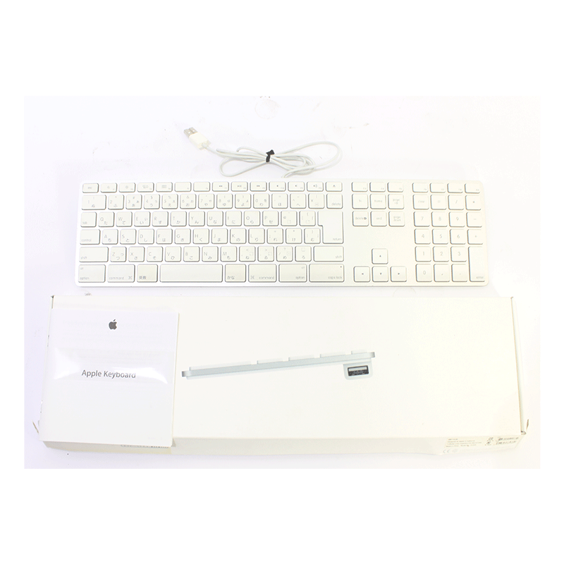 JUNK Apple USB接続キーボード JIS テンキー付き (A1243)