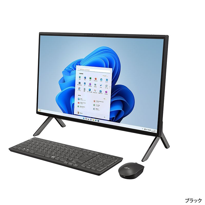 デスクトップ PC 富士通 23.8インチ フルHD 液晶一体型 ESPRIMO WF1/H3 FMVFH05001 Core i7-1260P メモリ32GB SSD512GB 無線LAN Webカメラ Windows11 Home リファビッシュ パソコン 2023年モデル-thumbmail-6