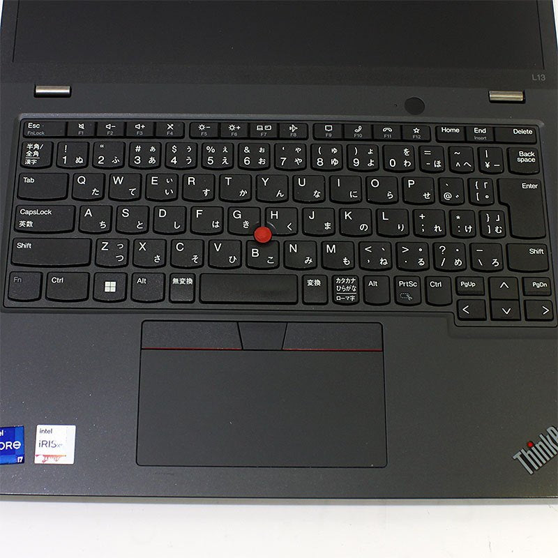 ノートパソコン Lenovo 13.3型 WUXGA ThinkPad L13 Gen3 21B4S6JB00 Core i7-1255U メモリ16GB SSD512GB 無線LAN Webカメラ Windows11 Pro 良品中古 モバイル PC-thumbmail-3