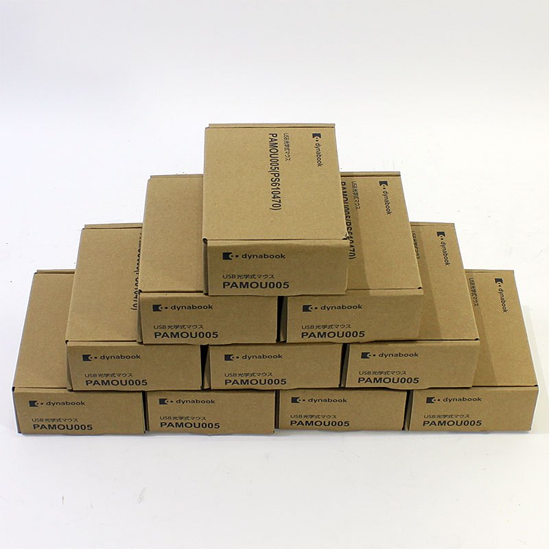dynabook USB光学式マウス PAMOU005 ホワイト 未使用 アウトレット まとめ買い 10点セット-thumbmail-2