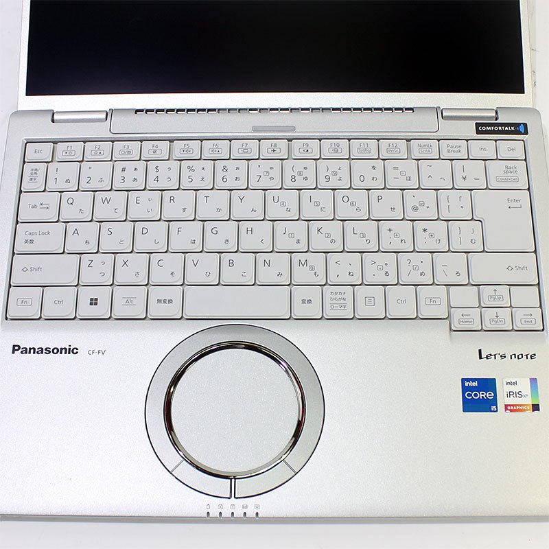 ノートパソコン Panasonic 14型 QHD Let's note CF-FV1 CF-FV1F20KS Core i5-1135G7 メモリ16GB SSD256GB 無線LAN Webカメラ Windows11 Pro 良品中古 2021年モデル-thumbmail-3