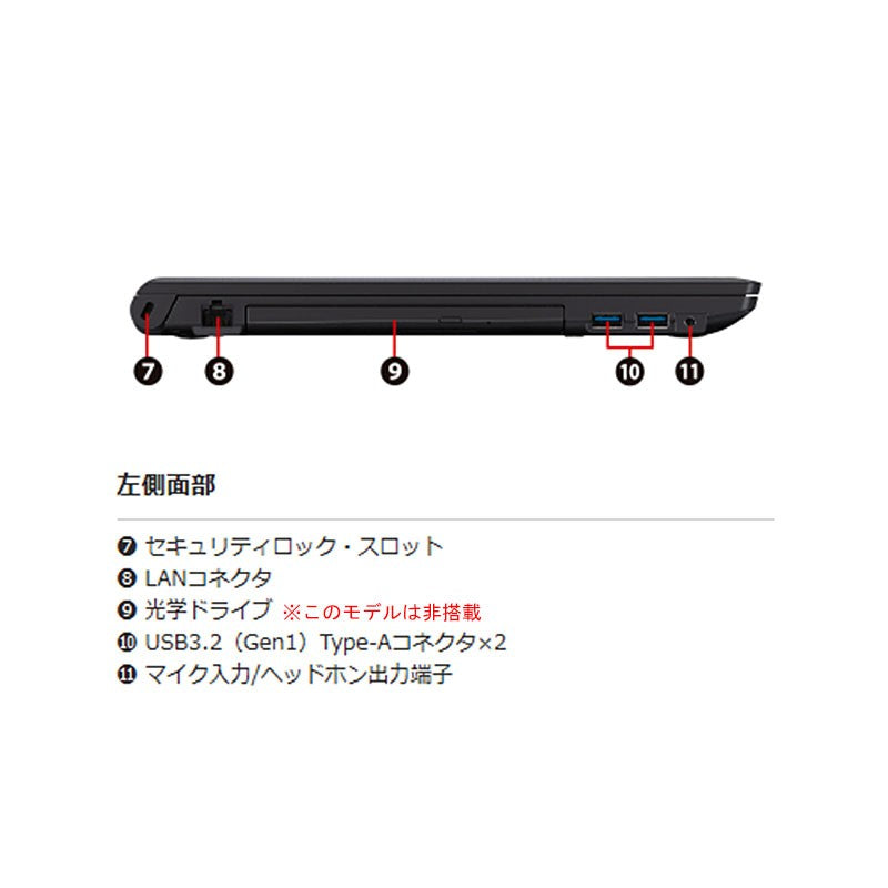 ノートパソコン dynabook 15.6型 フルHD B55/KY A6BVKYG84E2A Core i3-1215U メモリ8GB SSD256GB 無線LAN Webカメラ テンキー MS Office 2021 Windows11 Pro 新品 PC 2024年モデル-thumbmail-4