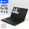 ノートパソコン dynabook 14型 フルHD MJ54/HS A6M1HSFAD521 Core i5-1135G7 メモリ16GB SSD256GB 無線LAN Webカメラ 指紋認証 Windows11 Pro 良品中古 2021年モデル