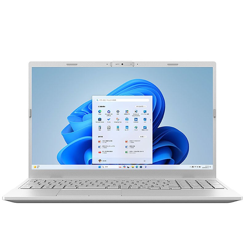 現金特価 ノートパソコン 富士通 15.6型 フルHD LIFEBOOK WA1/J2 FMVWJ2A15W Core i5-1235U メモリ16GB SSD512GB 無線LAN テンキー Webカメラ Windows11 Home Office無し リファビッシュ 2024年モデル ホワイト