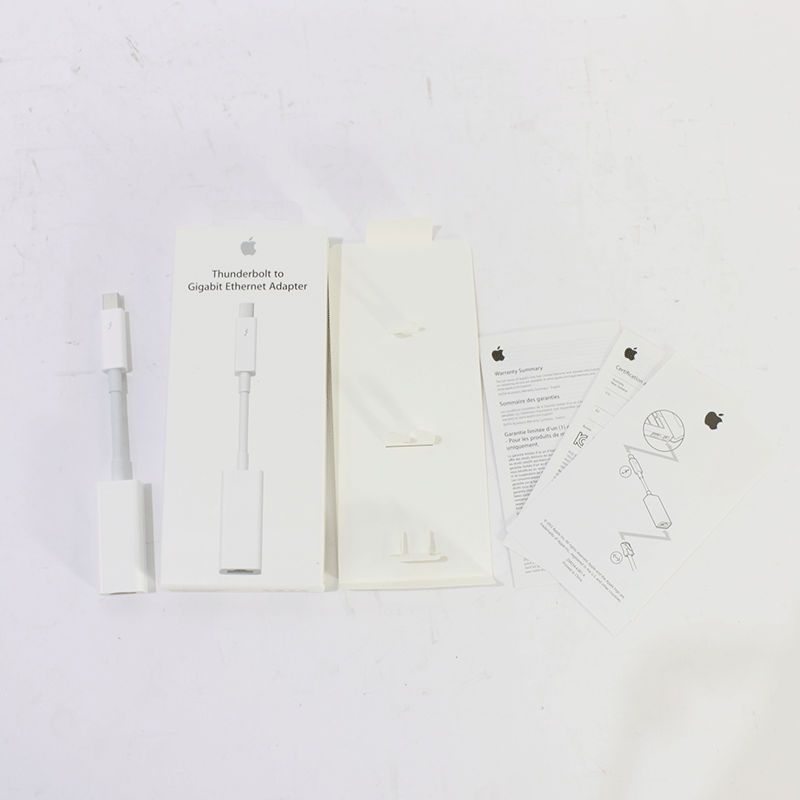 JUNK Apple Thunderbolt-ギガビットEthernetアダプタ (A1433)