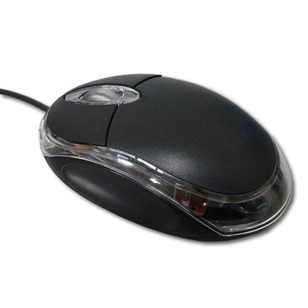 Lazos 光学式有線マウス [L-MS-BK] 本体約50グラムの小型・軽量マウス