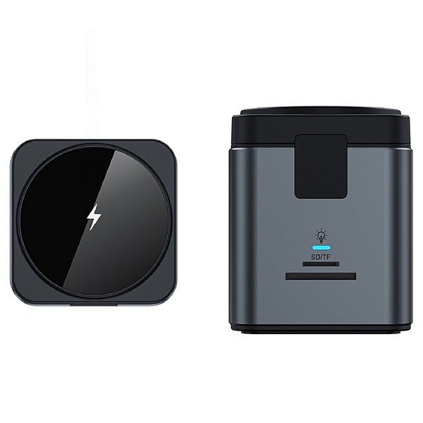 Lazos USB Type-C ワイヤレス充電 マグネット式 ステーション 9in1 [L-MG9IN1-DG] SDカード HDMI USB3.0 LANポート-thumbmail-8