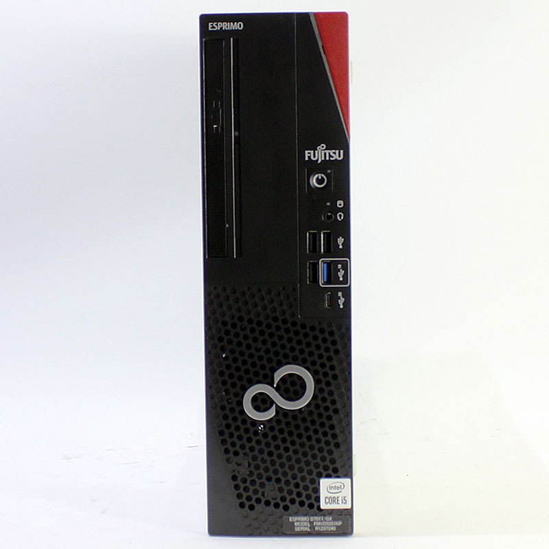 デスクトップ PC 富士通 ESPRIMO D7011/GX FMVD5201KP Core i5-10505 メモリ8GB SSD256GB HDD500GB DVD マルチ Windows11 Pro 良品中古 パソコン 2021年モデル-thumbmail-3