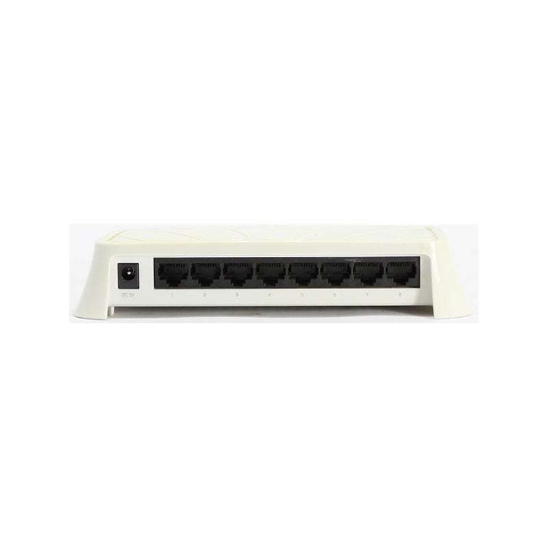 【JUNK】 Pci 8ポートスイッチングハブ FX-08EP3※筐体黄ばみ有り、筐体底面の足折れ(1本)-thumbmail-3