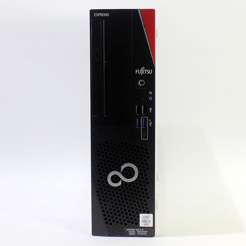 デスクトップ PC 富士通 ESPRIMO D9010/E FMVD46001 Core i5-10600 vPro メモリ16GB SSD256GB HDD500GB x2(RAID 1) DVD マルチ Windows11 Pro 良品中古 パソコン 2020年モデル-thumbmail-3