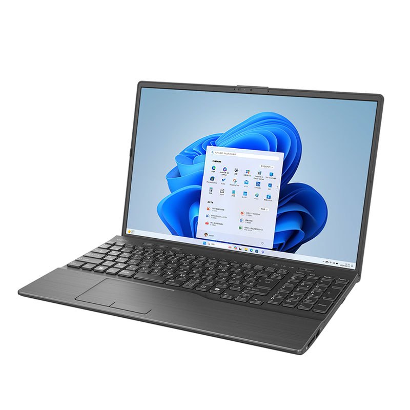 ノートパソコン 富士通 16型 WUXGA FMV WA3-K3 FMVAH13008 Core i3-1315U メモリ8GB SSD256GB DVD マルチ 無線LAN Webカメラ テンキー Windows11 Home リファビッシュ PC ブライトブラック 2025年モデル-thumbmail-8