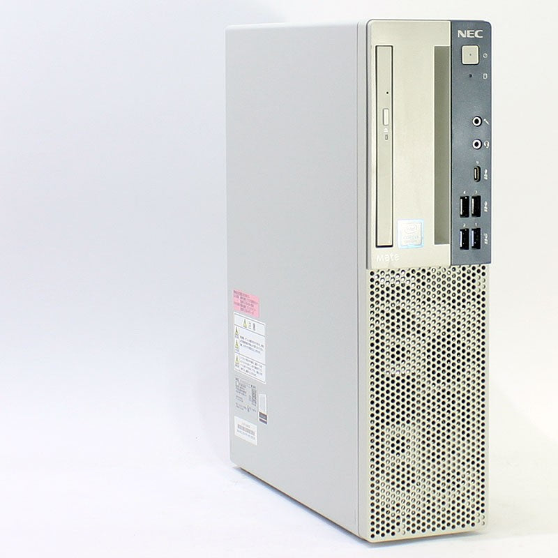 デスクトップ PC NEC Mate MKL36/B PC-MKL36BZG6 Core i3-9100 メモリ8GB SSD128GB DVD ROM Windows11 Pro 良品中古 パソコン 2019年モデル-thumbmail-7