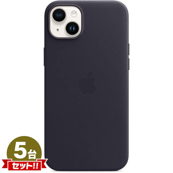 APPLE純正 MagSafe対応 iPhone 14 Plus Leather Case Ink MPPC3FE/A 新品 アウトレット 未開封 5点セット